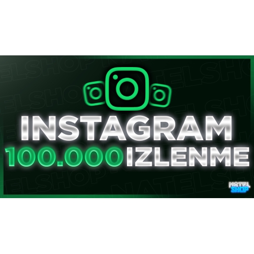  ⭐KALİTELİ INSTAGRAM 100000 İZLENME⭐